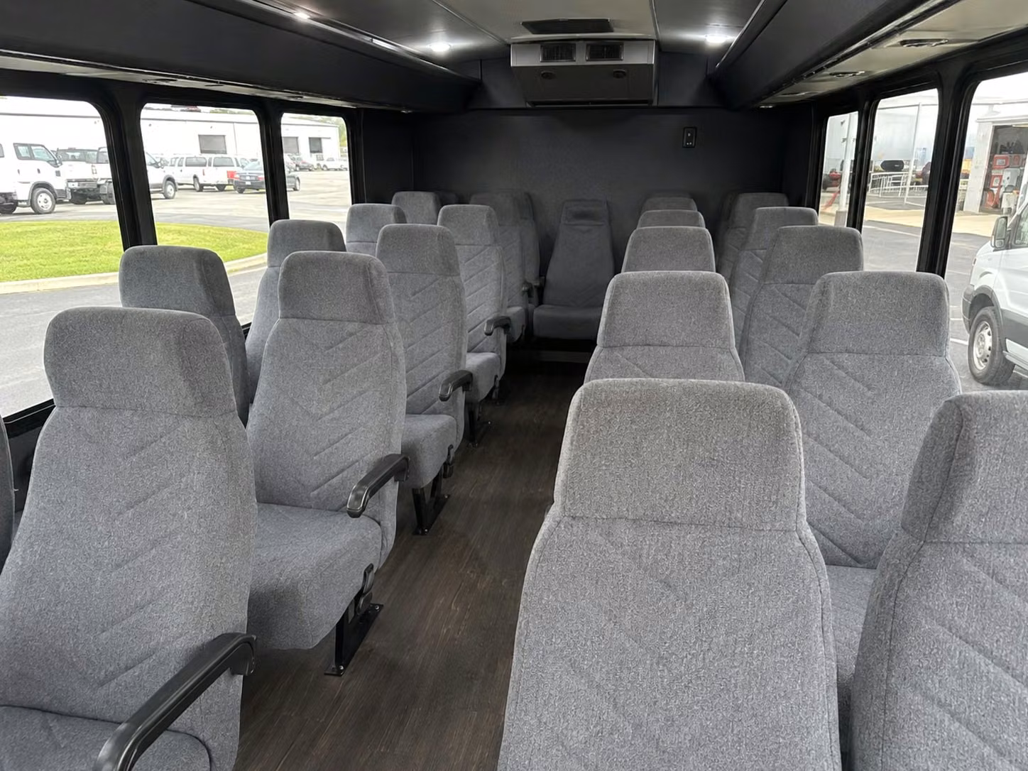15 passenger minibus inside