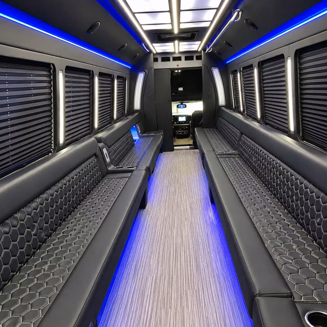 party bus interior